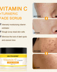 Vitamin C Turmeric Exfoliating Glow Facial Scrub - 50g