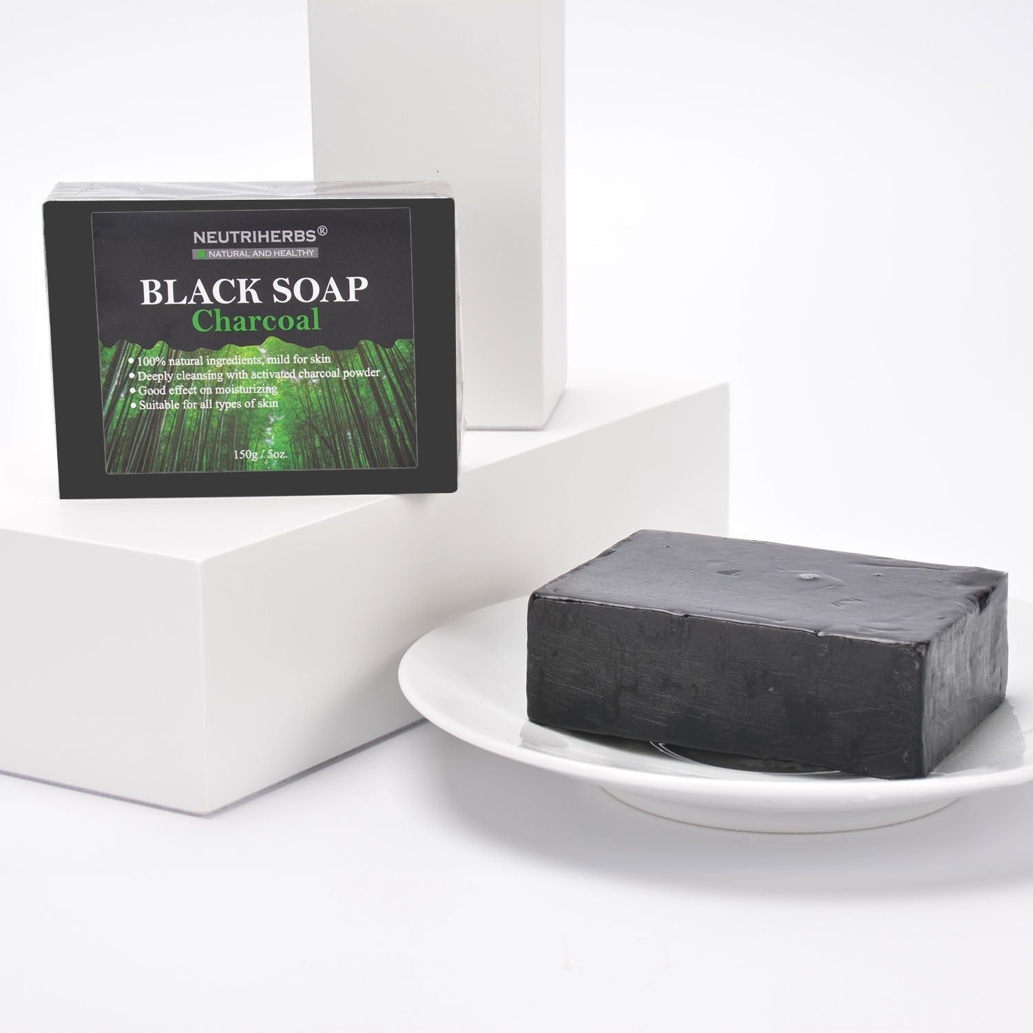 Charcoal Black Soap - 150g