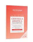 Centella Asiatica Soothing Facial Sheet Mask