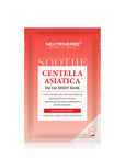 Centella Asiatica Soothing Facial Sheet Mask