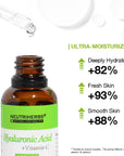 Hyaluronic Acid + Vitamin C Serum - 30ml