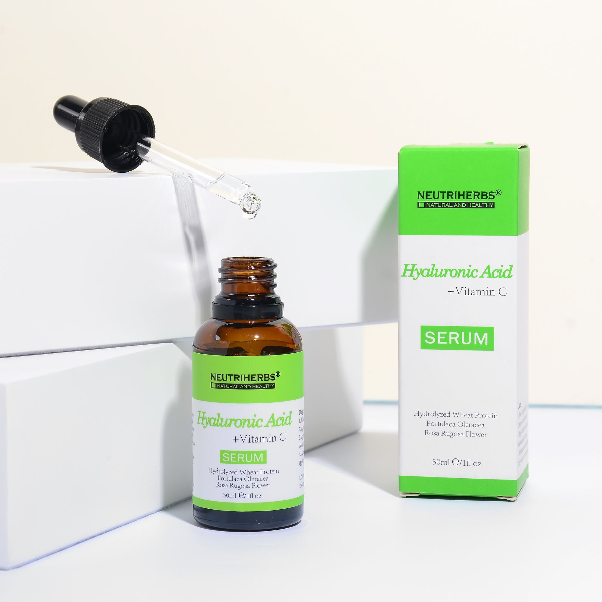 Hyaluronic Acid + Vitamin C Serum - 30ml