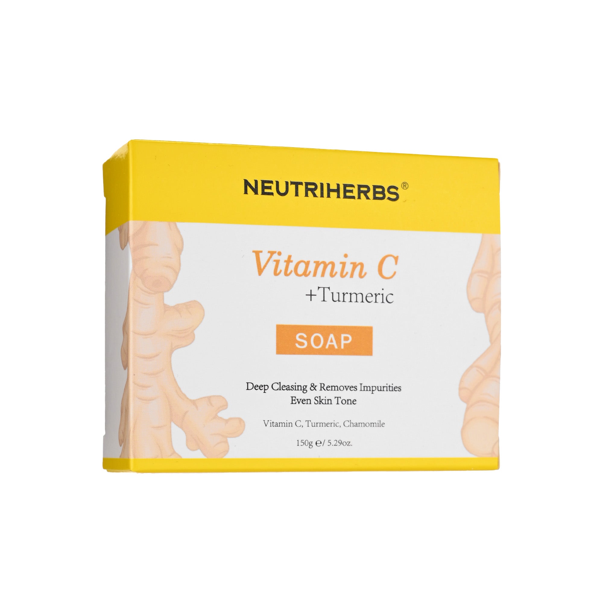 Vitamin C Turmeric Bathing Bar Soap - 150g