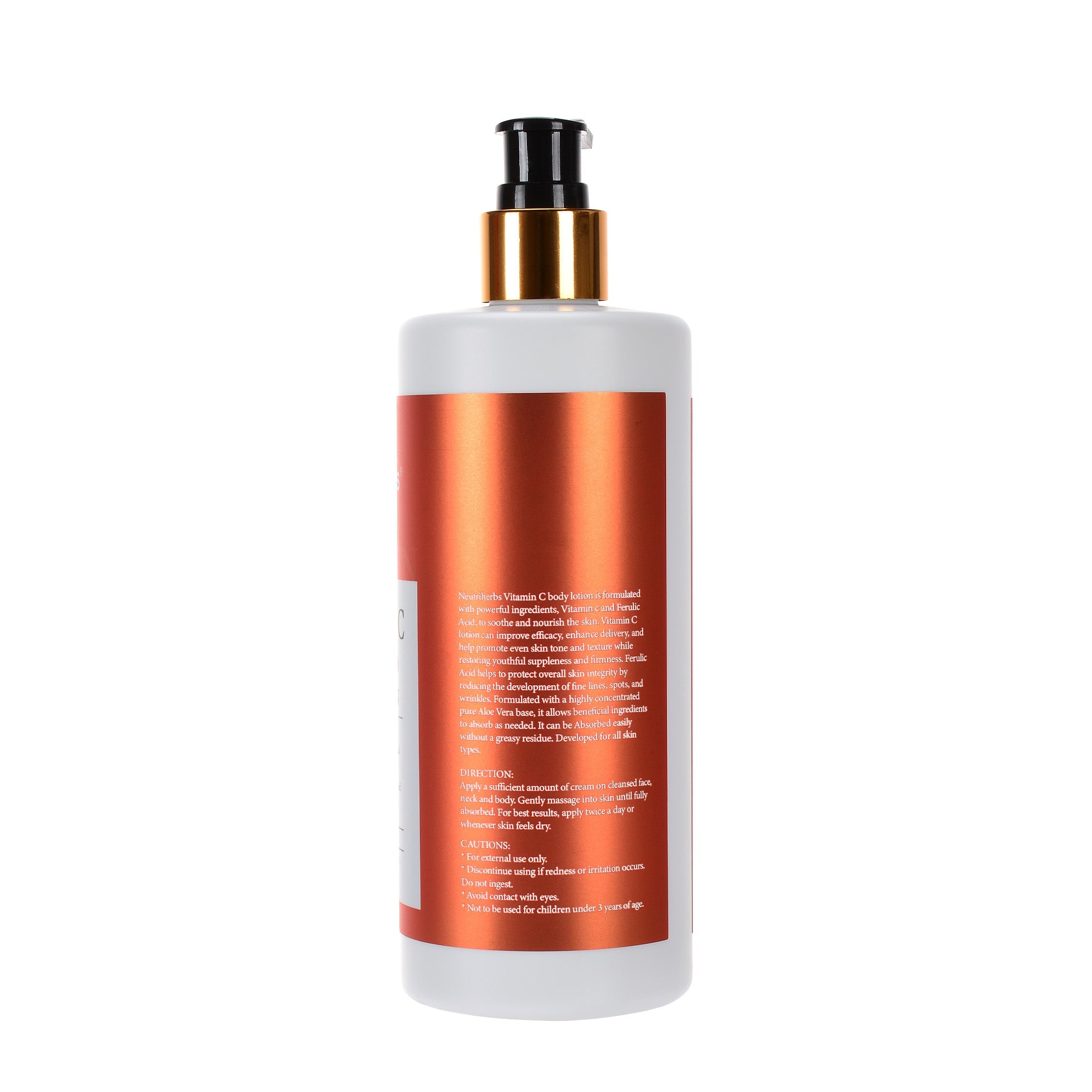 Vitamin C Brightening &amp; Glow Body Lotion (With Ferulic Acid) - 400ml