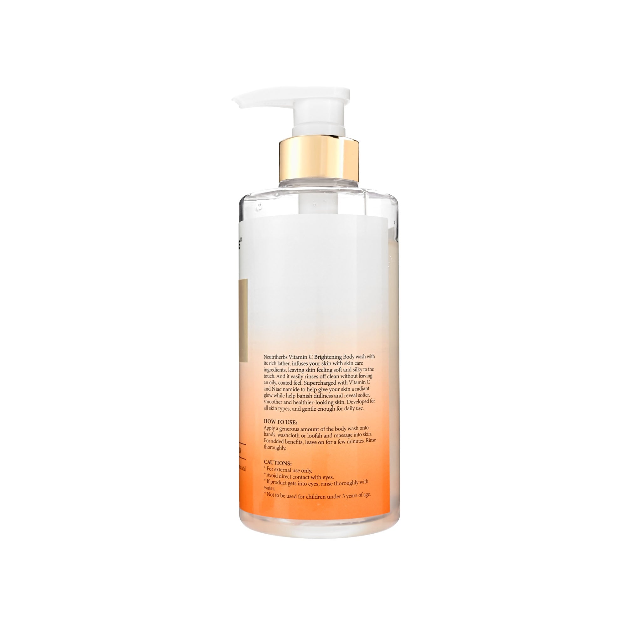 Vitamin C Brighten &amp; Glow Body Wash - 500ml
