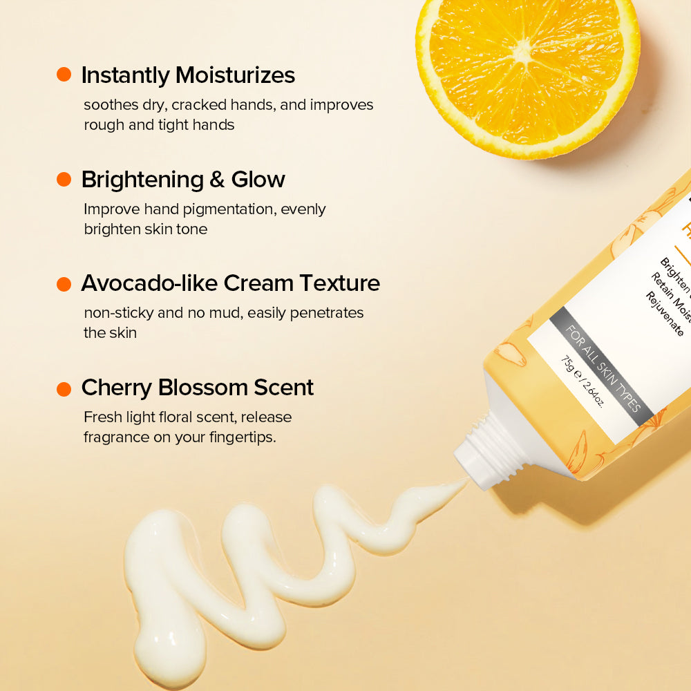 Vitamin C Brightening &amp; Glow Hand Cream - 75g