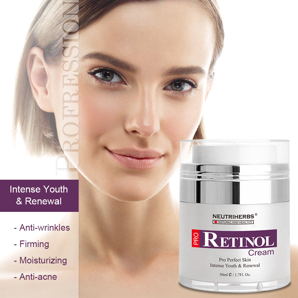 Retinol Cream For Acne &amp; Anti Aging - 50g